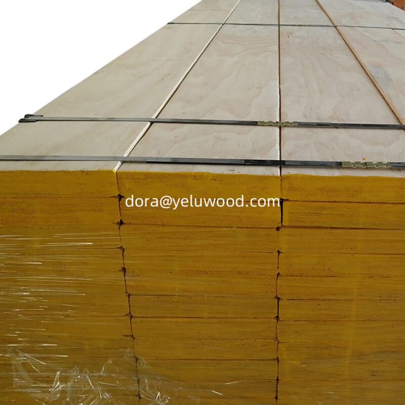 Pine LVL Scaffold Board from China, 1-3/4" x 11-7/8" x 20', Floor Framing Timber