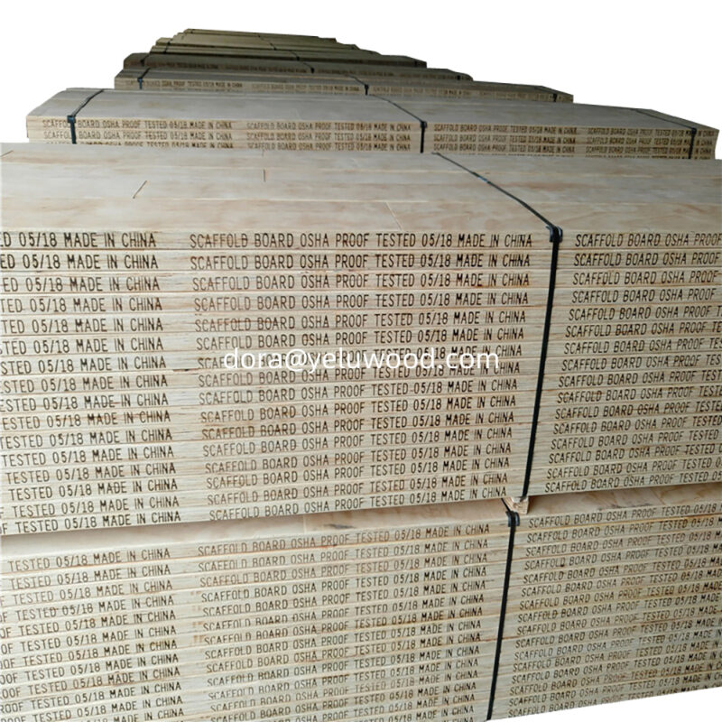 Birch LVL Scaffold Board, Made in China, 45x90mm, Strong Furniture Timber