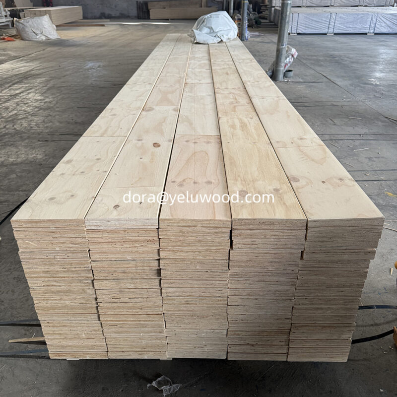 Structural LVL Scaffold Board, China Factory, Q235 Pine, 12m Length Beam